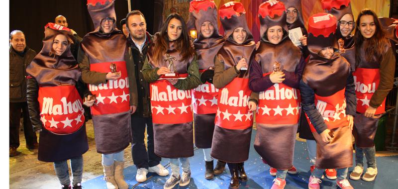 Tercer premio grupo.